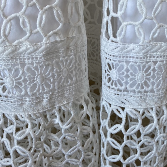 Crochet High/Low Midi Dress Size  Medium - Picture 8 of 11
